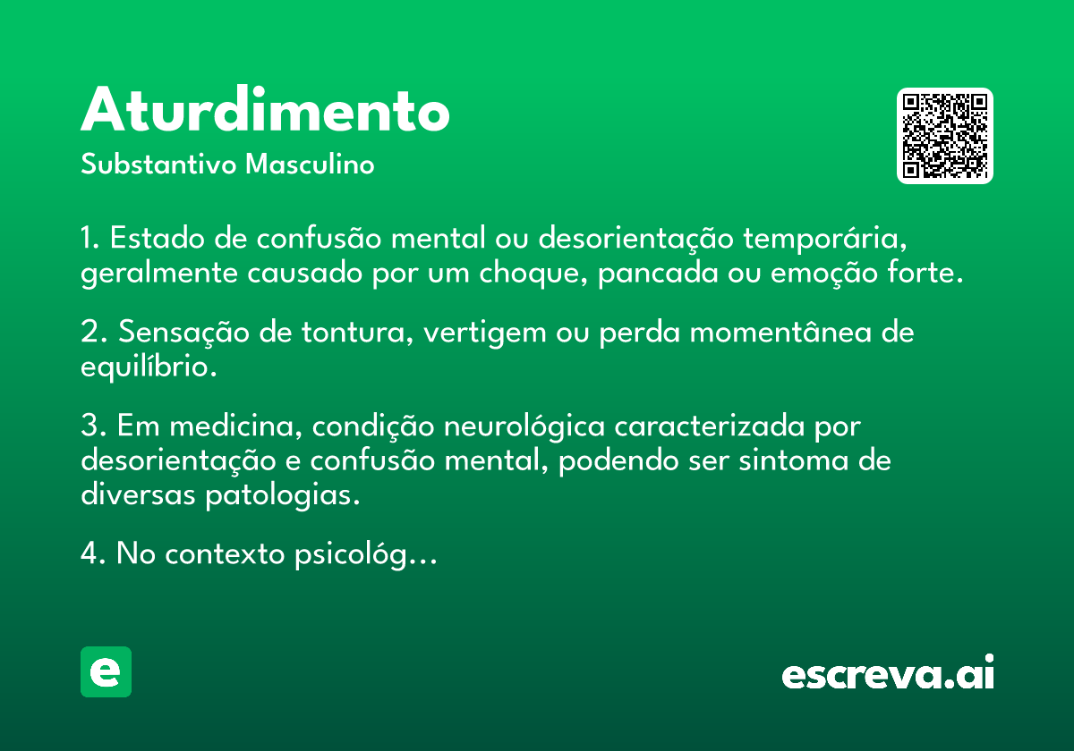aturdimento