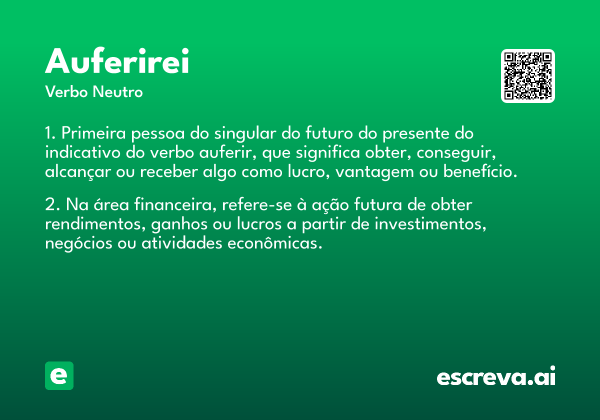 auferirei
