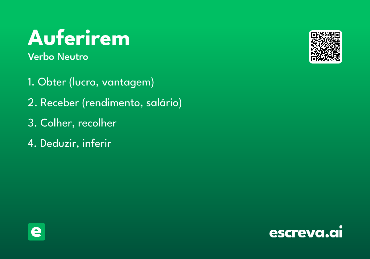 auferirem