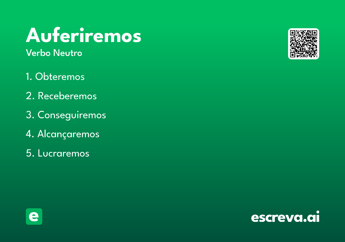 auferiremos