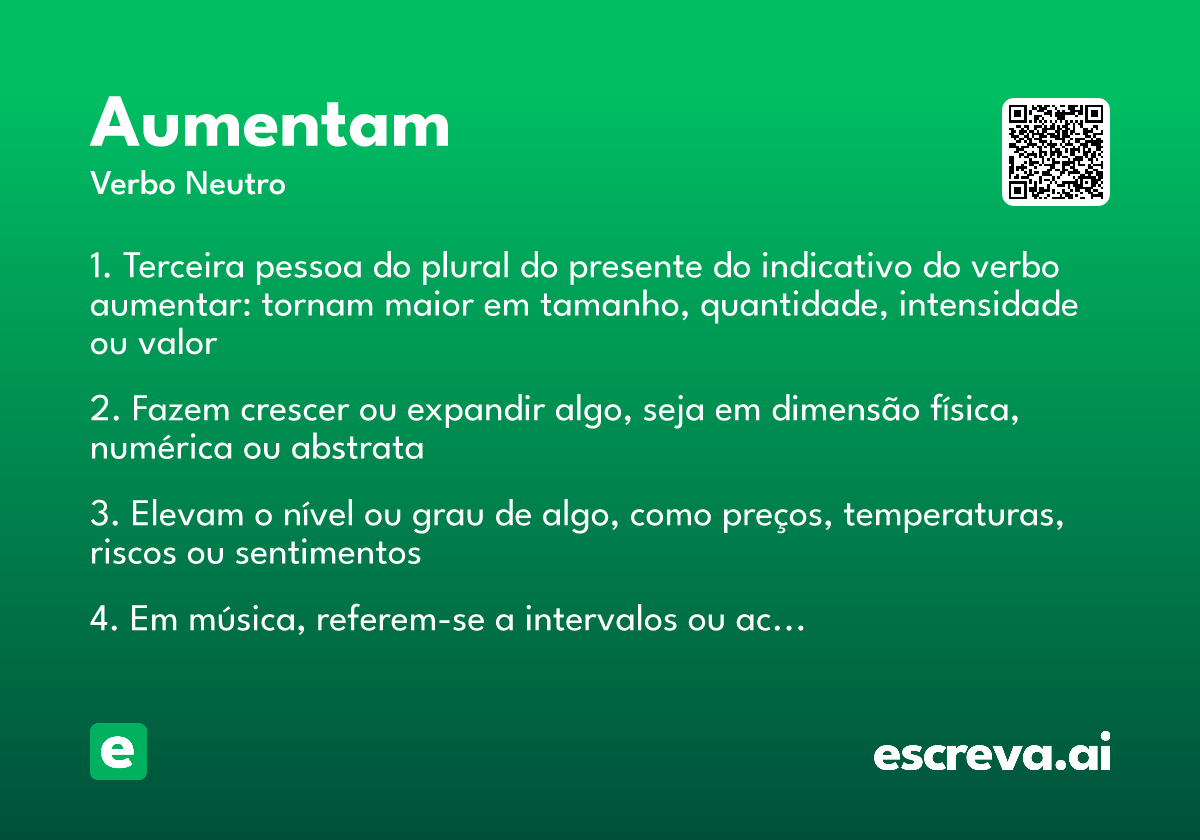 aumentam