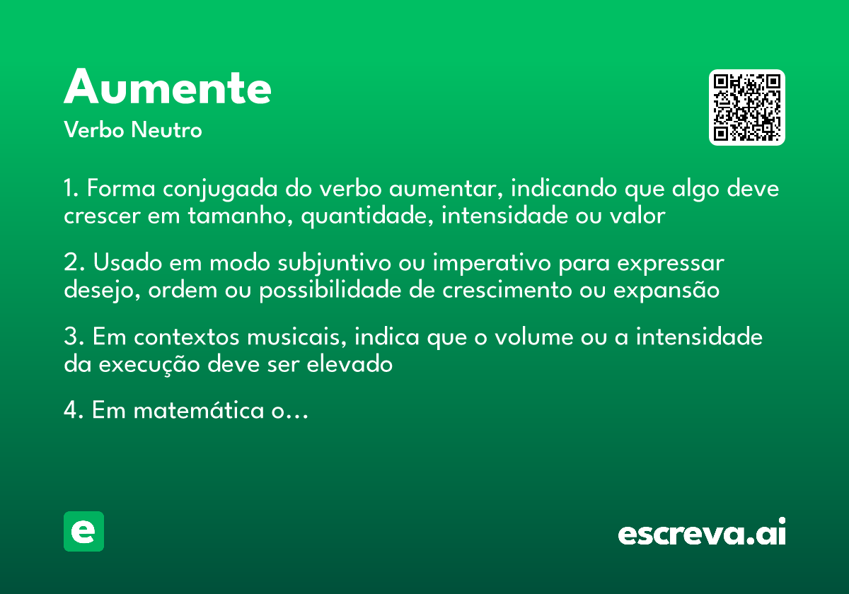 aumente