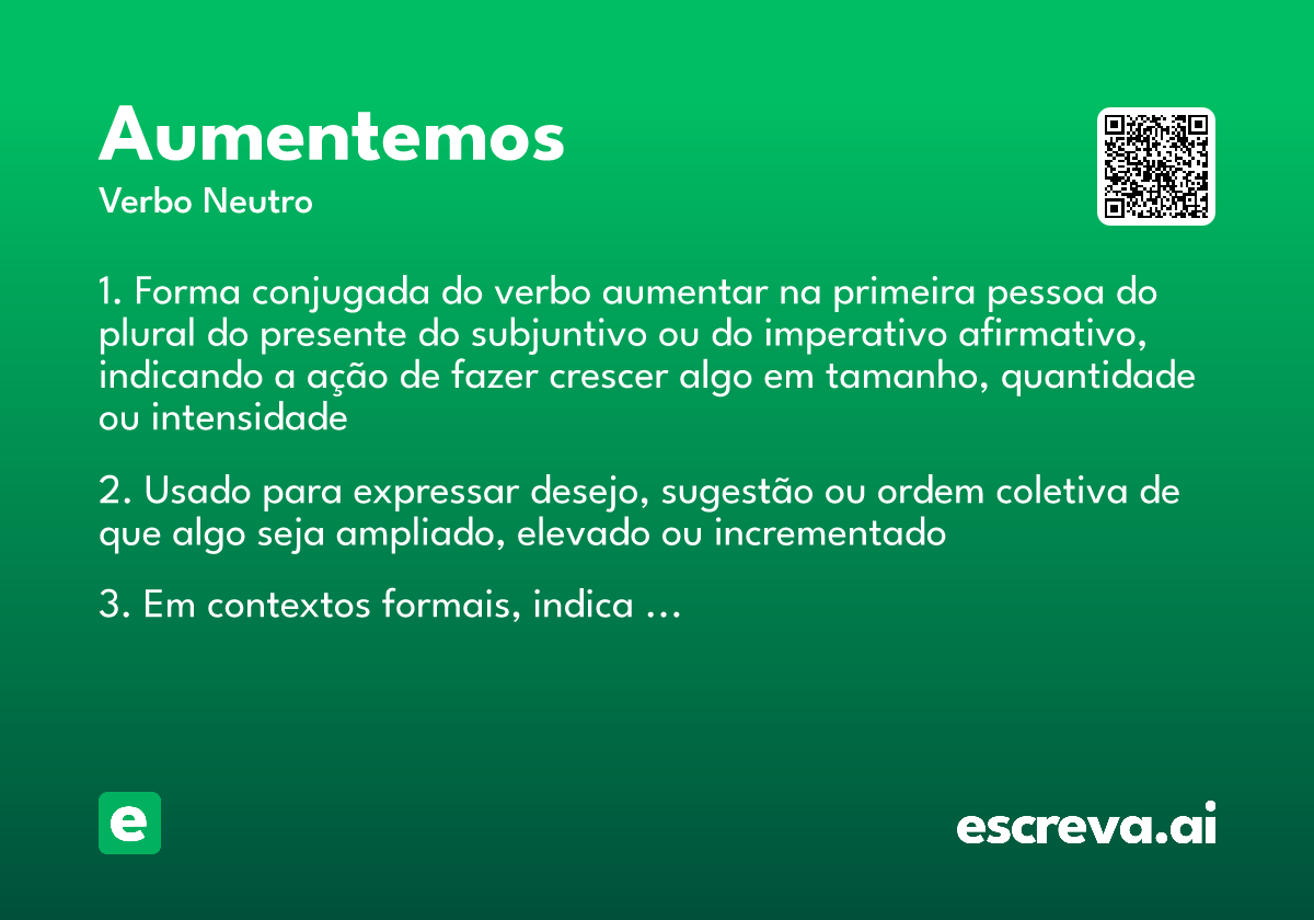 aumentemos