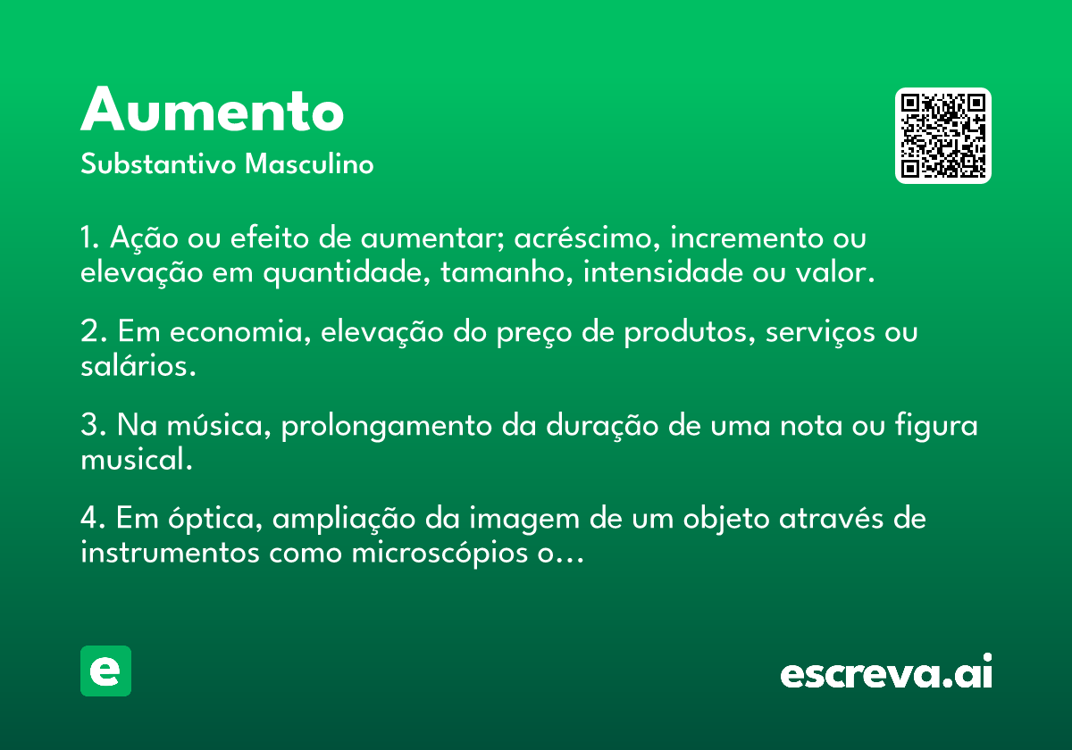 aumento