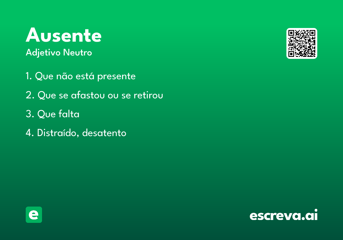ausente