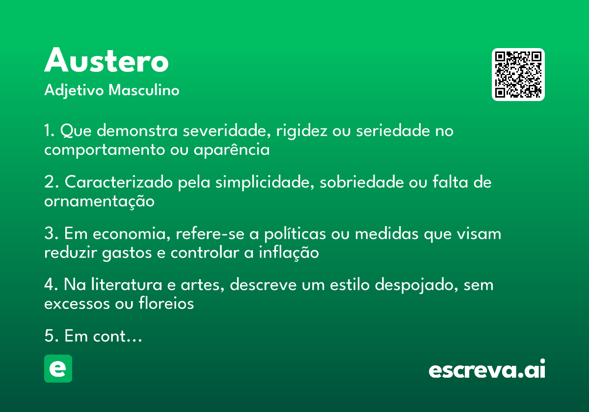 austero
