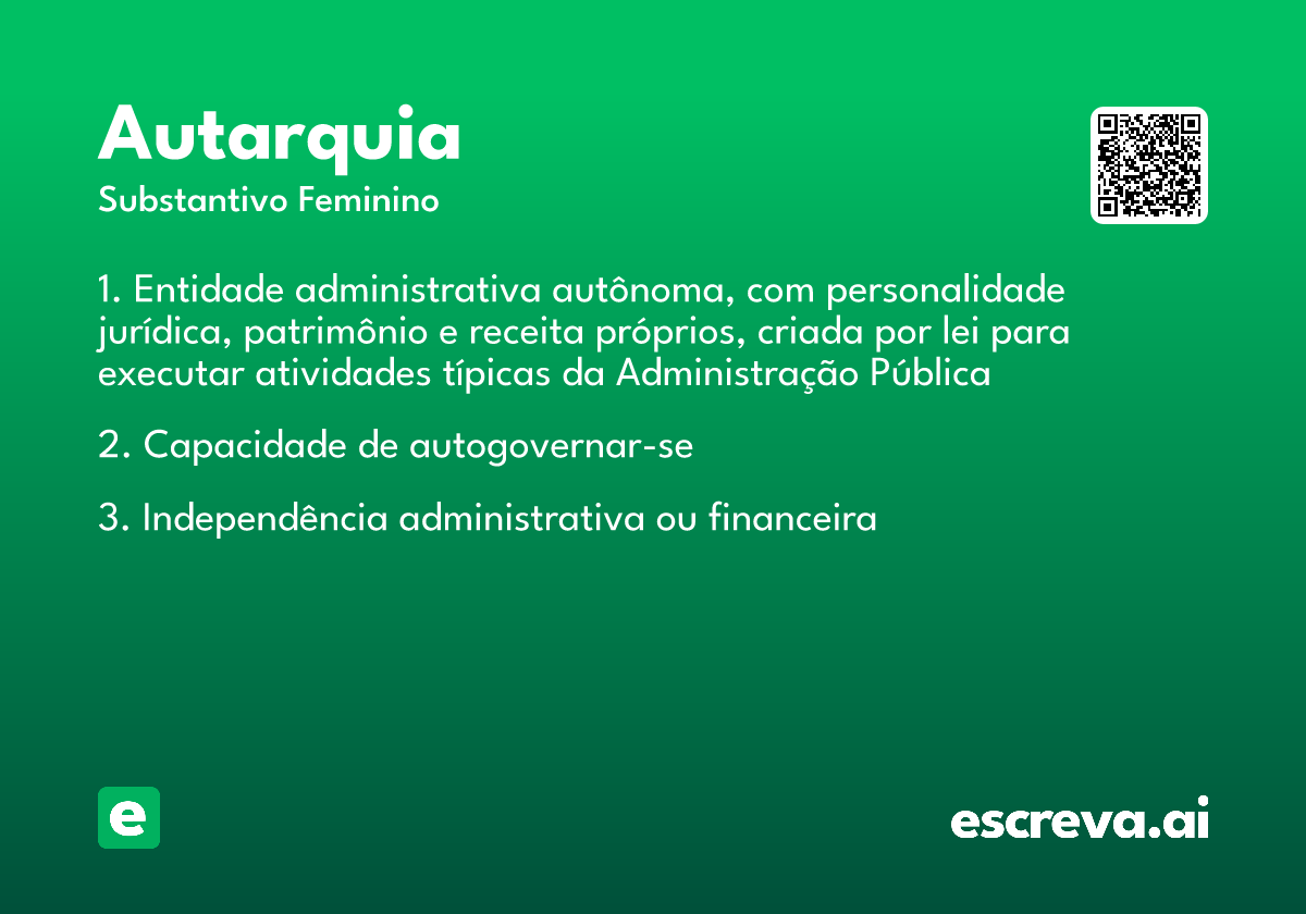 autarquia