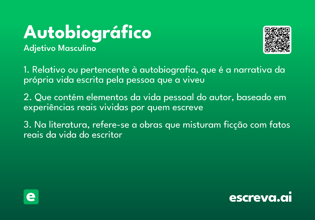 autobiográfico