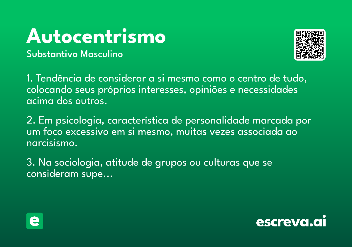 autocentrismo