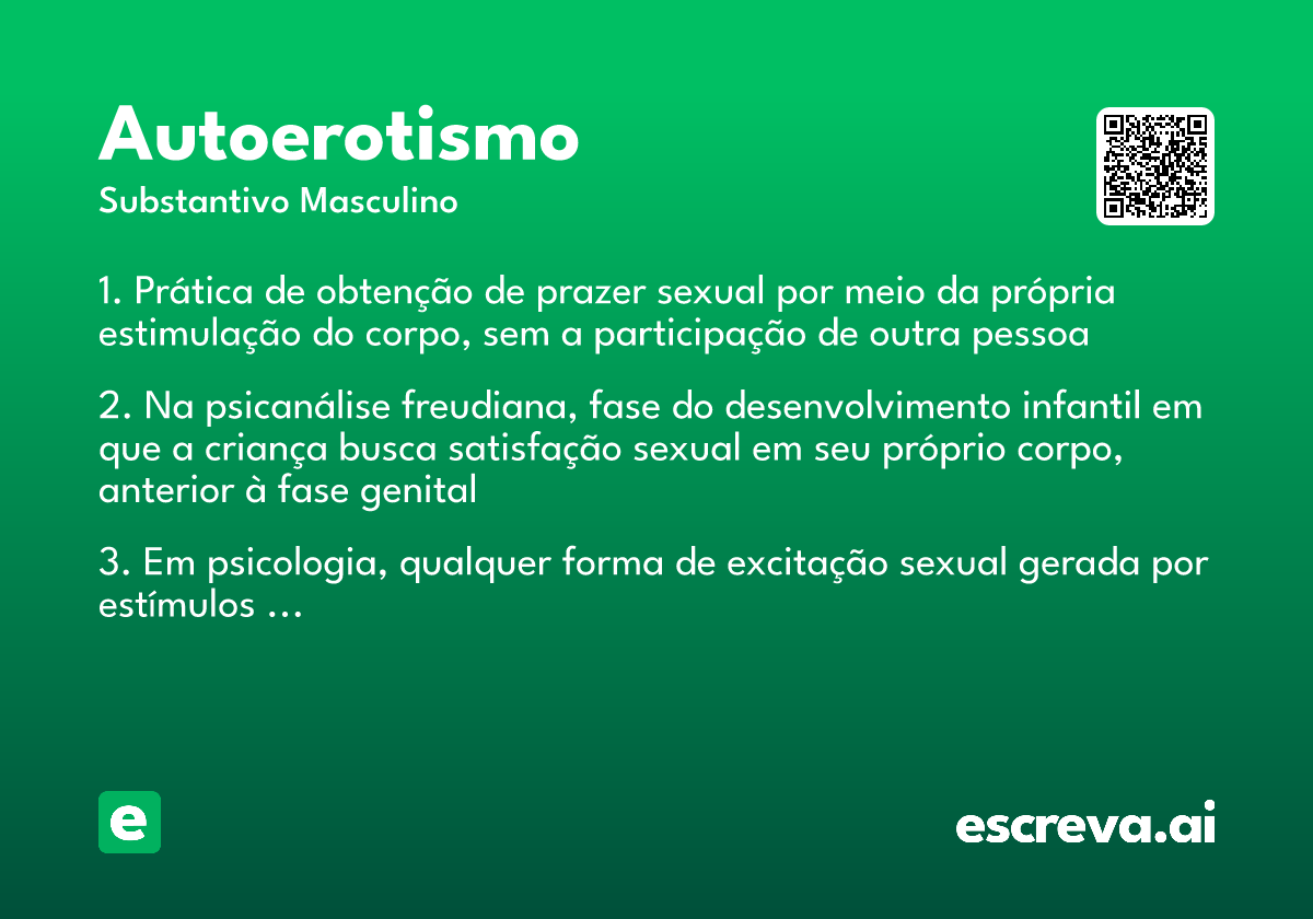 autoerotismo