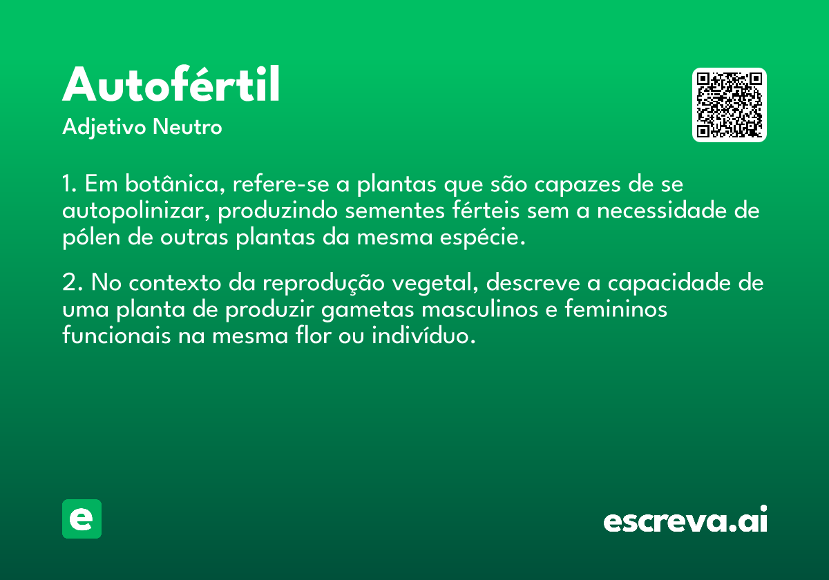 autofértil