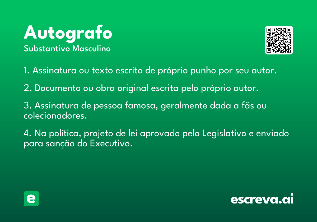autografo