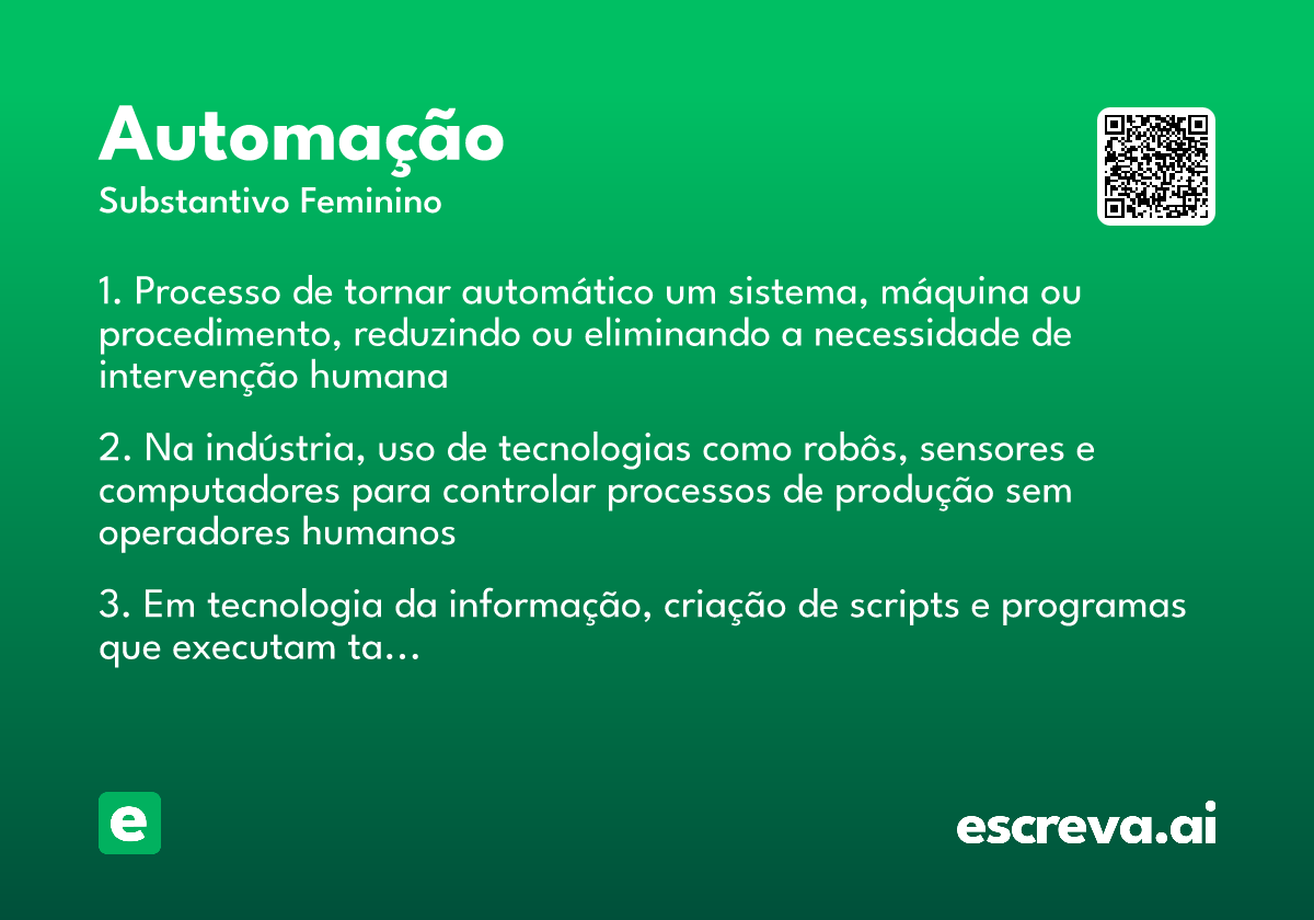 automação
