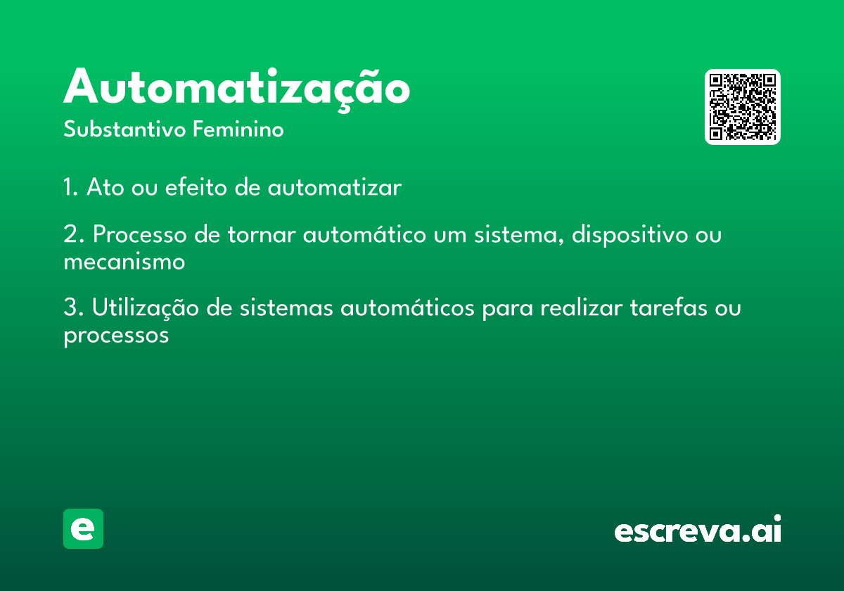 automatização