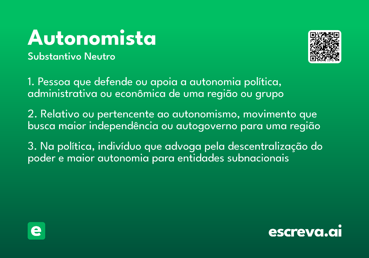 autonomista