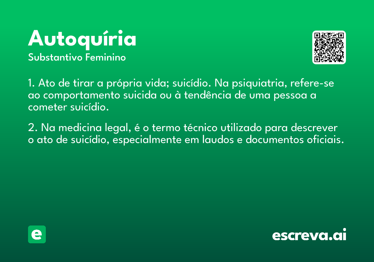 autoquíria