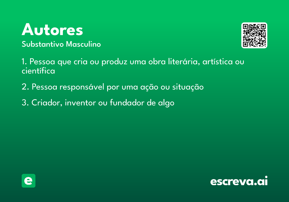 autores
