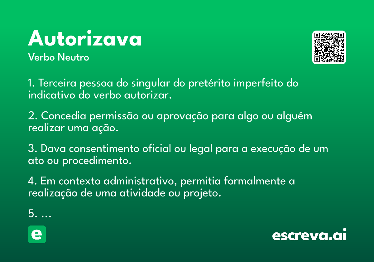autorizava