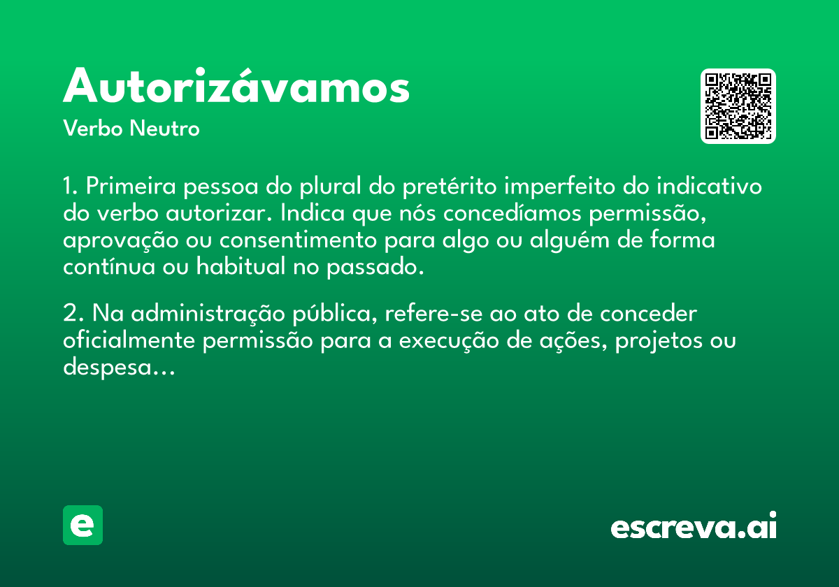 autorizávamos