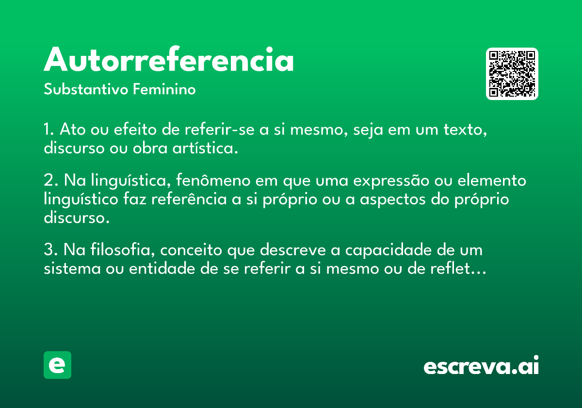 autorreferencia