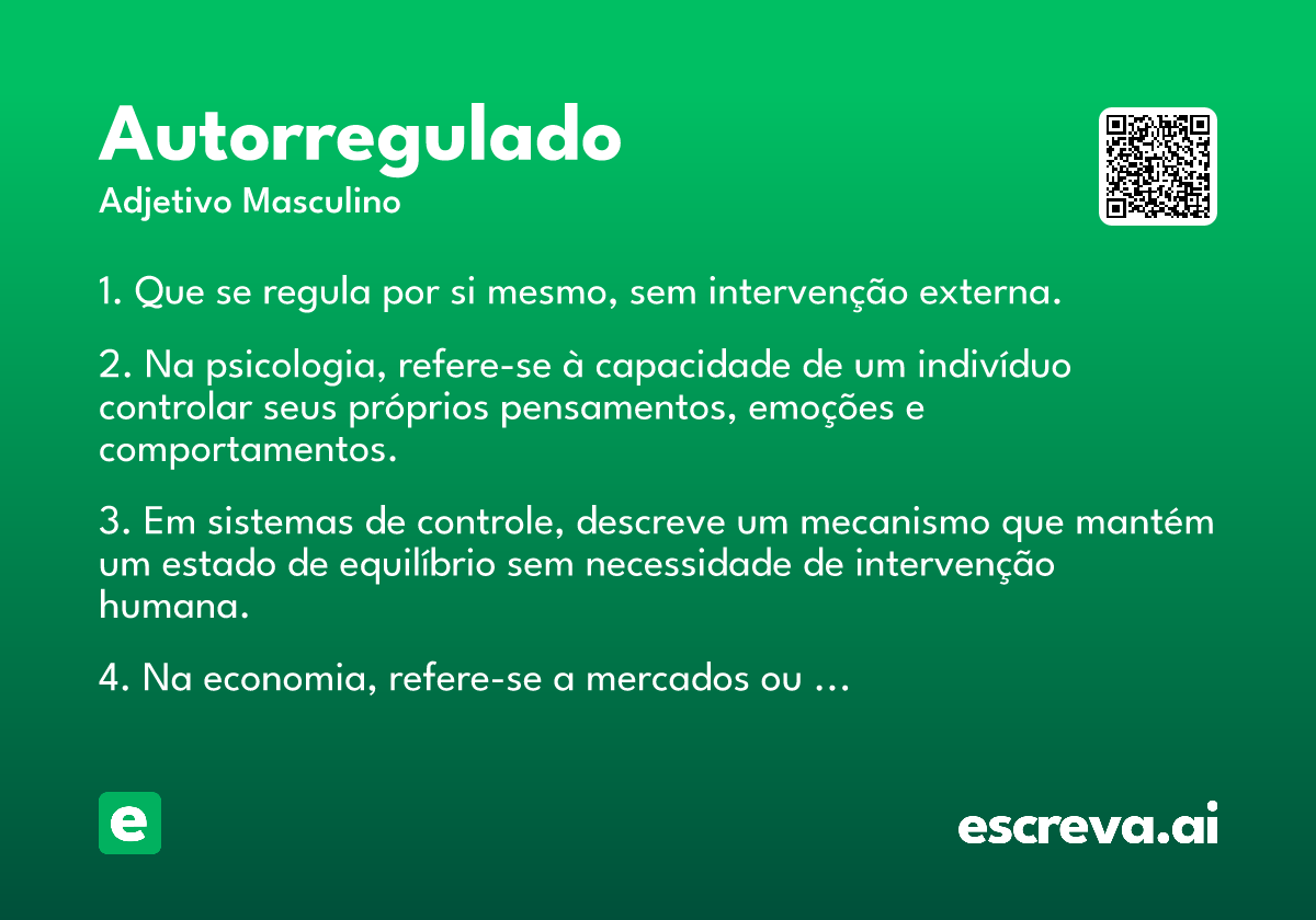 autorregulado