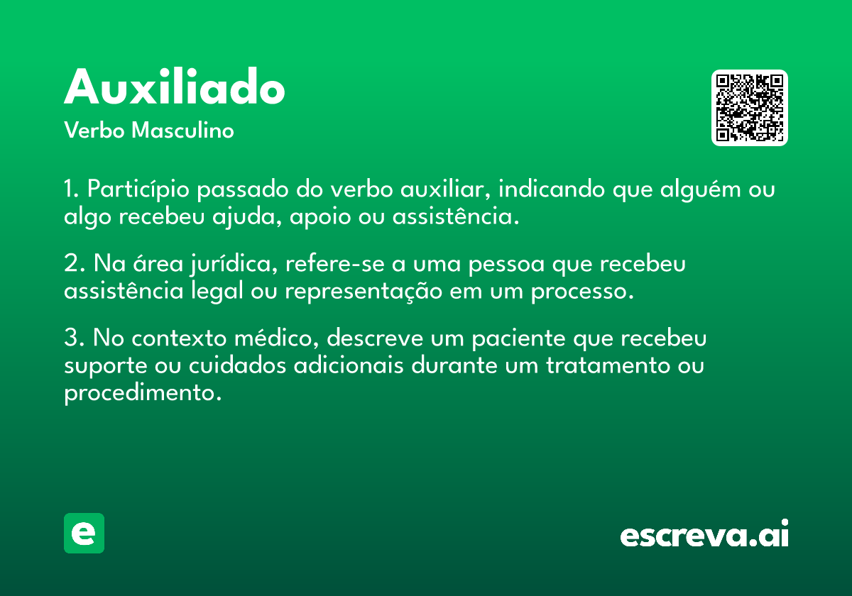 auxiliado