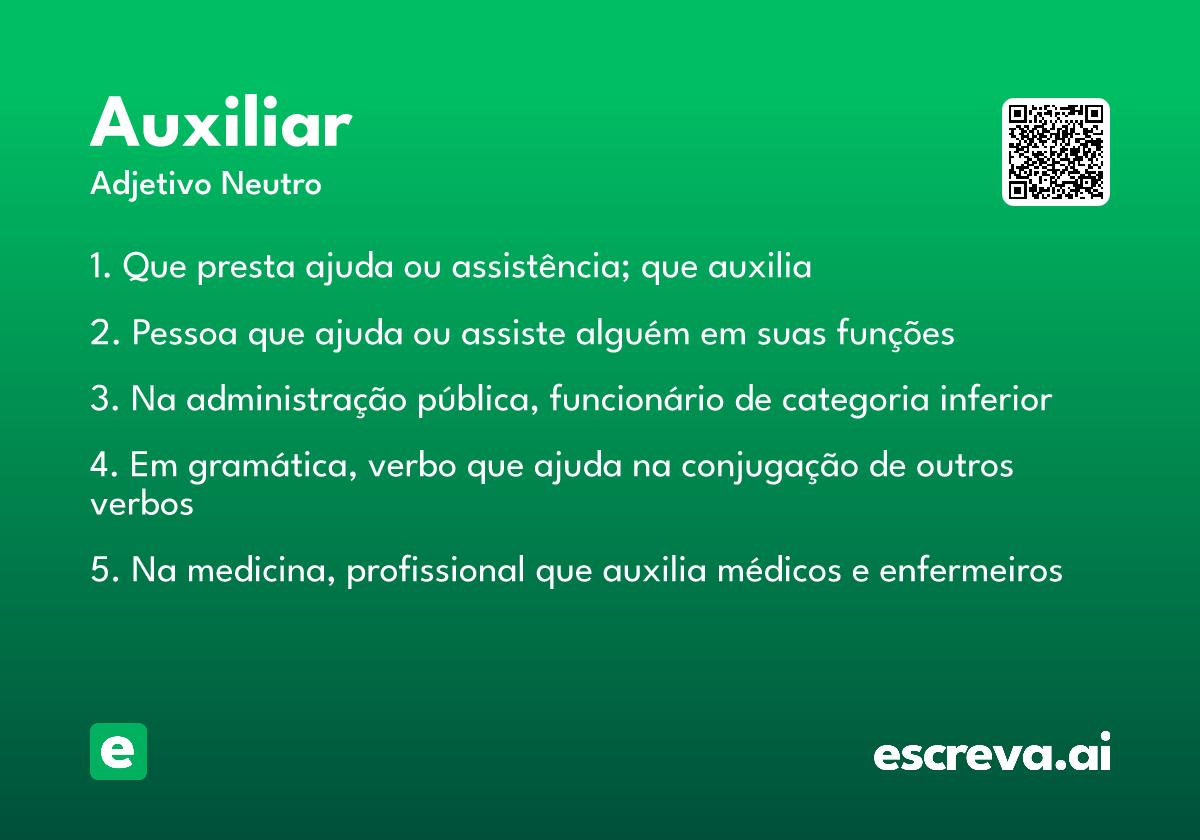 auxiliar