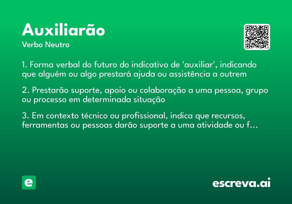 auxiliarão