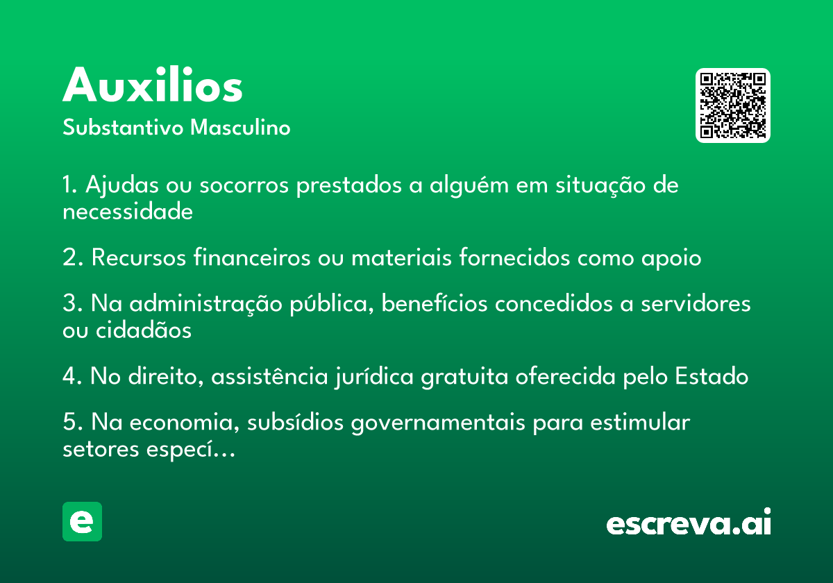 auxilios