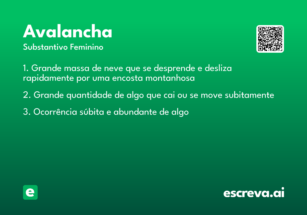 avalancha