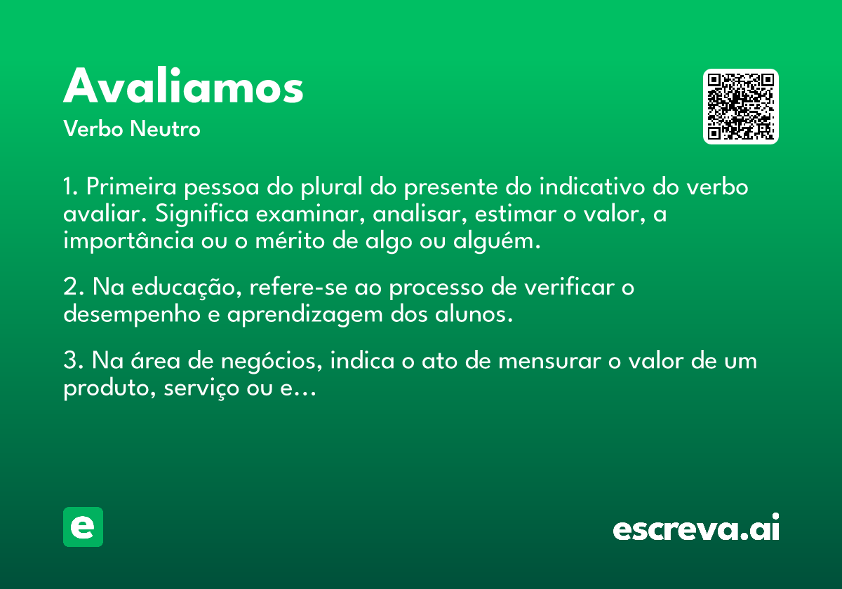 avaliamos