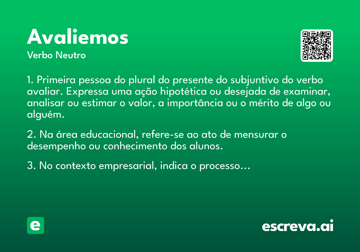 avaliemos