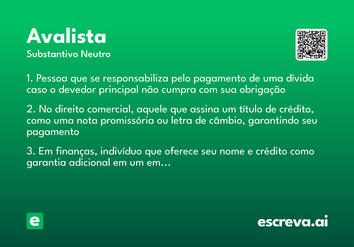 avalista