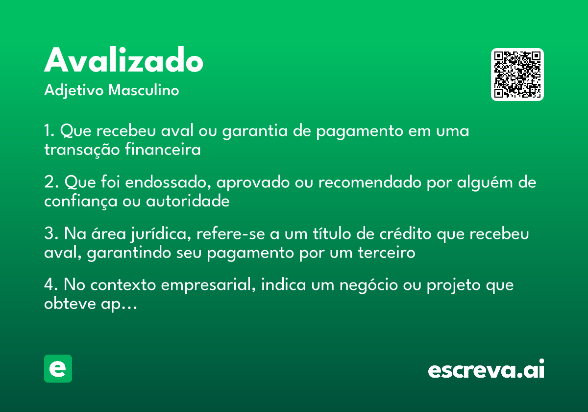 avalizado