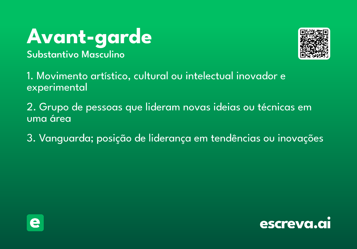 avant-garde