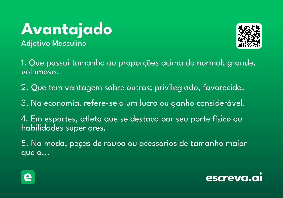 avantajado