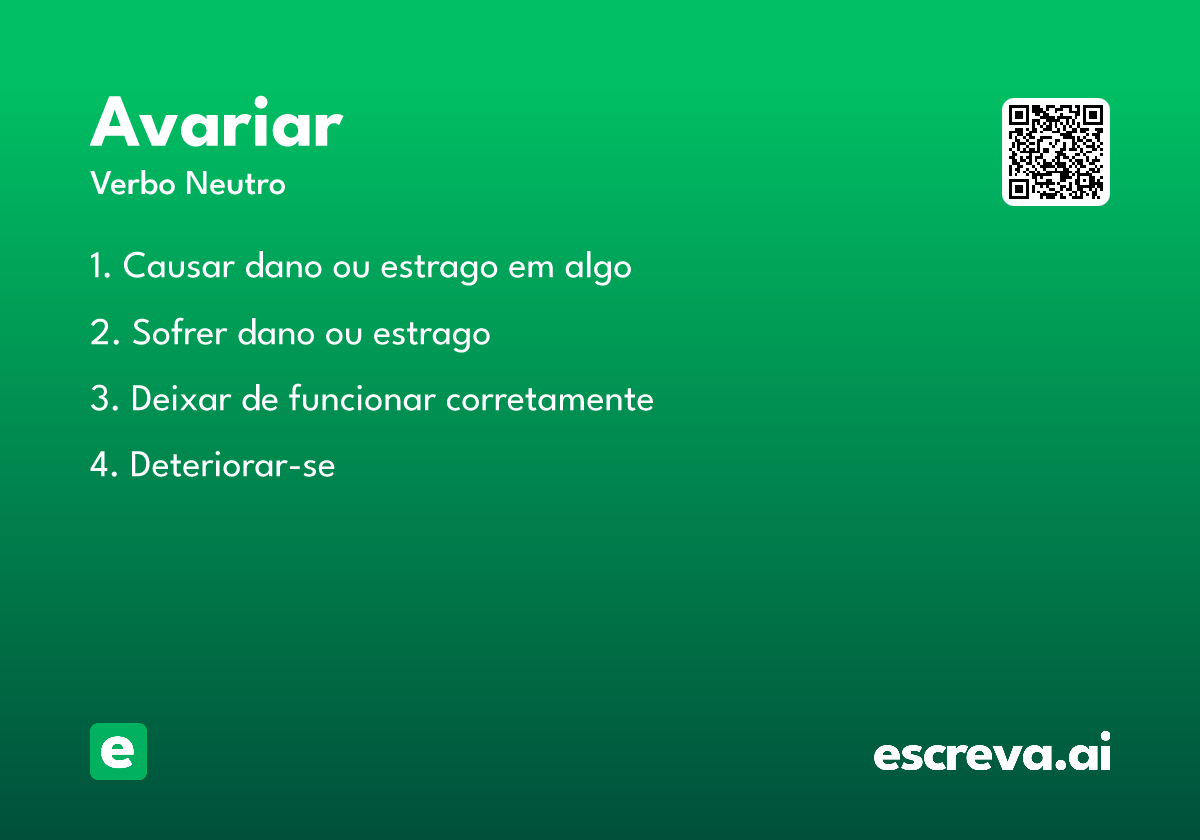 avariar