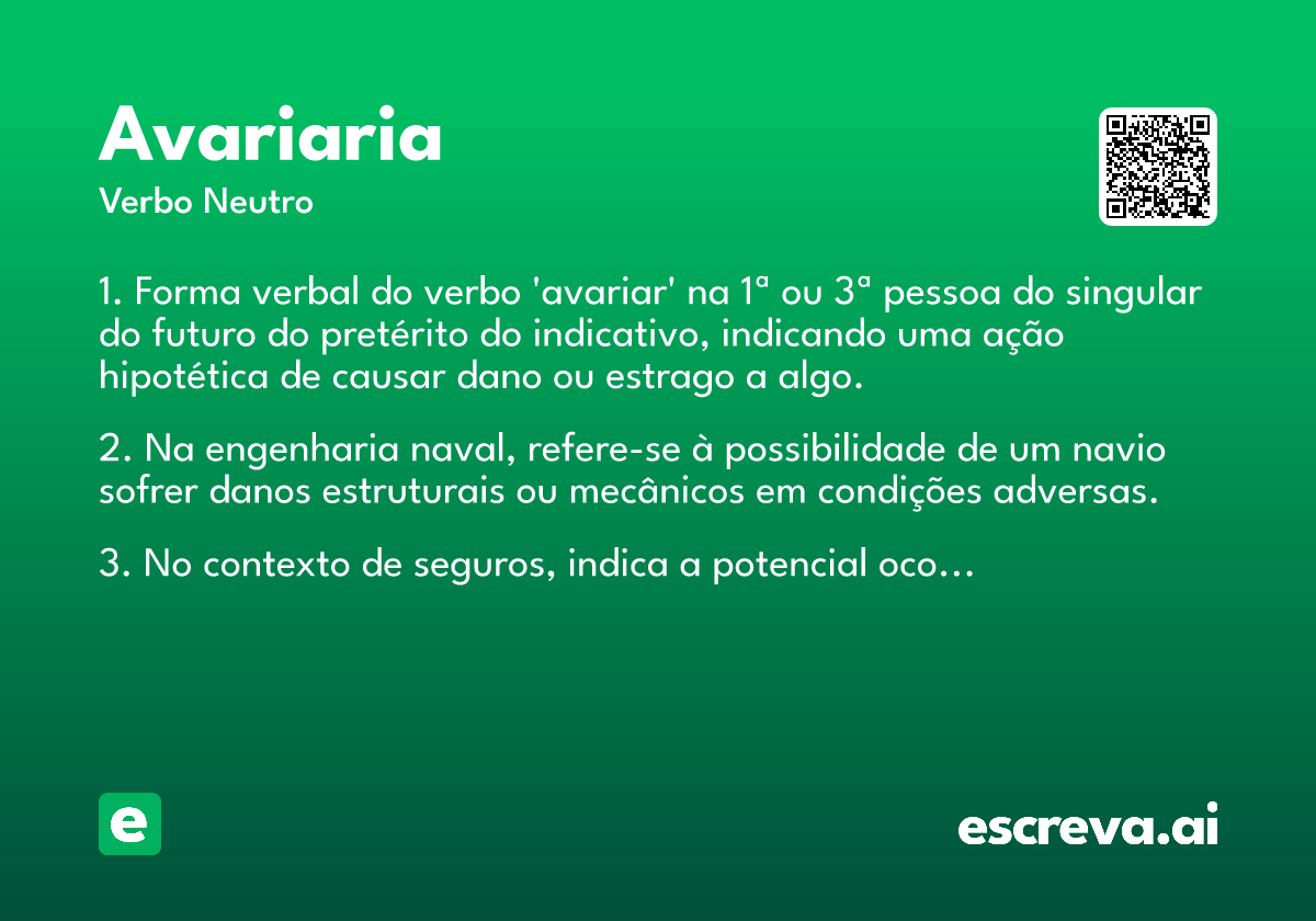 avariaria