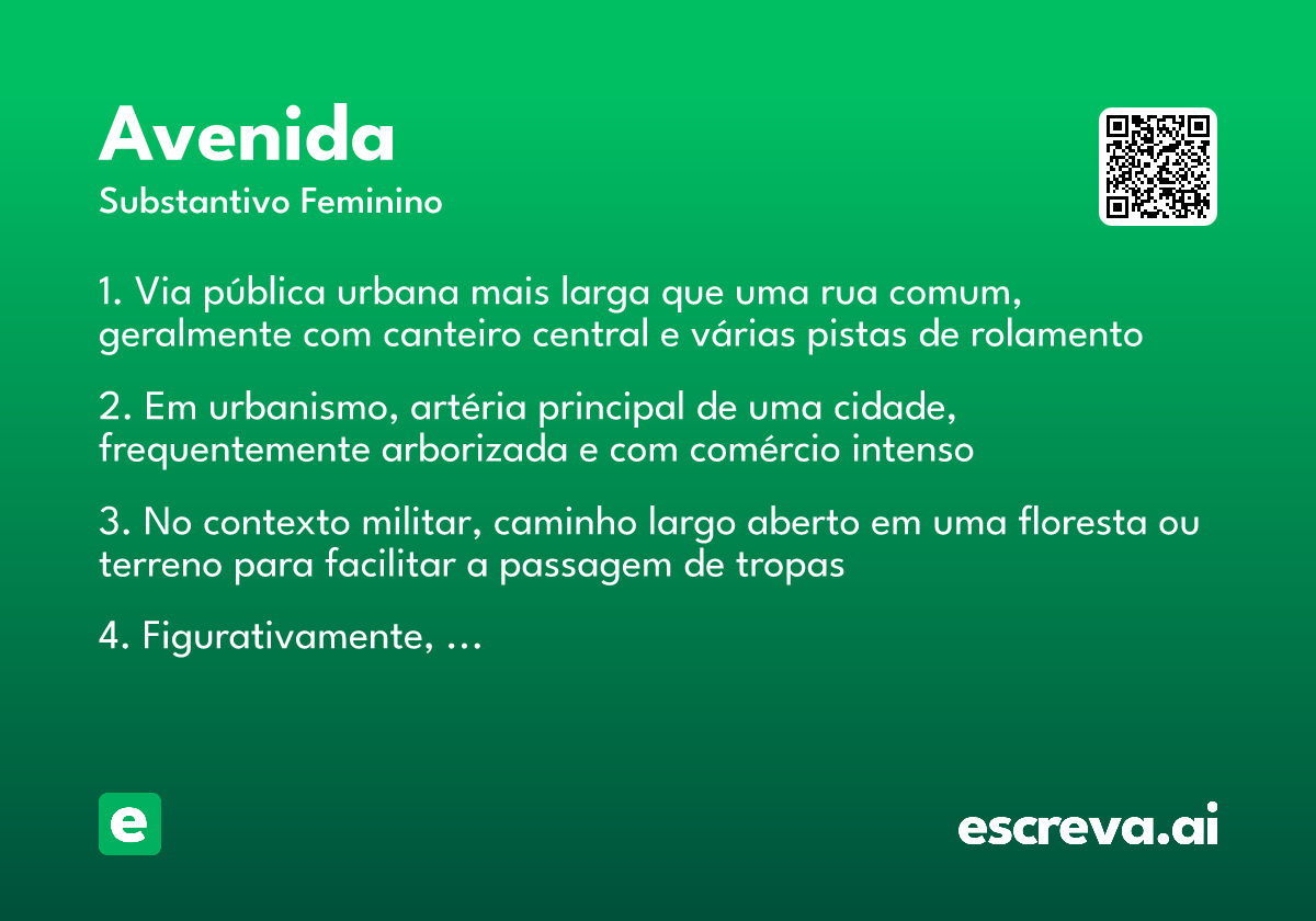 avenida