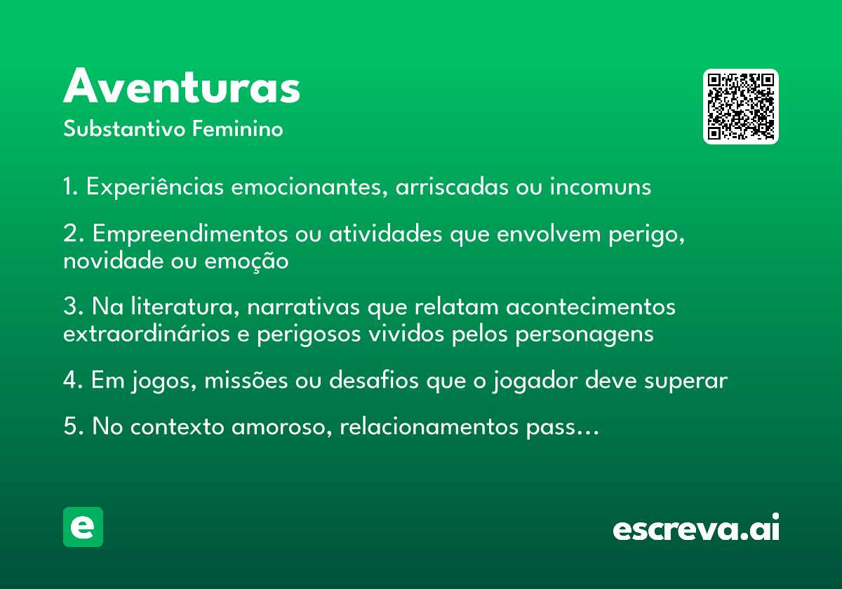 aventuras