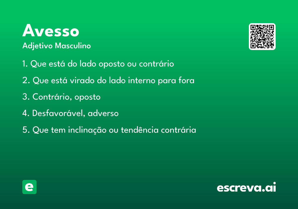 avesso