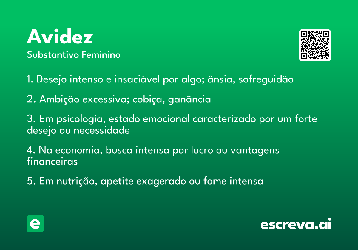 avidez