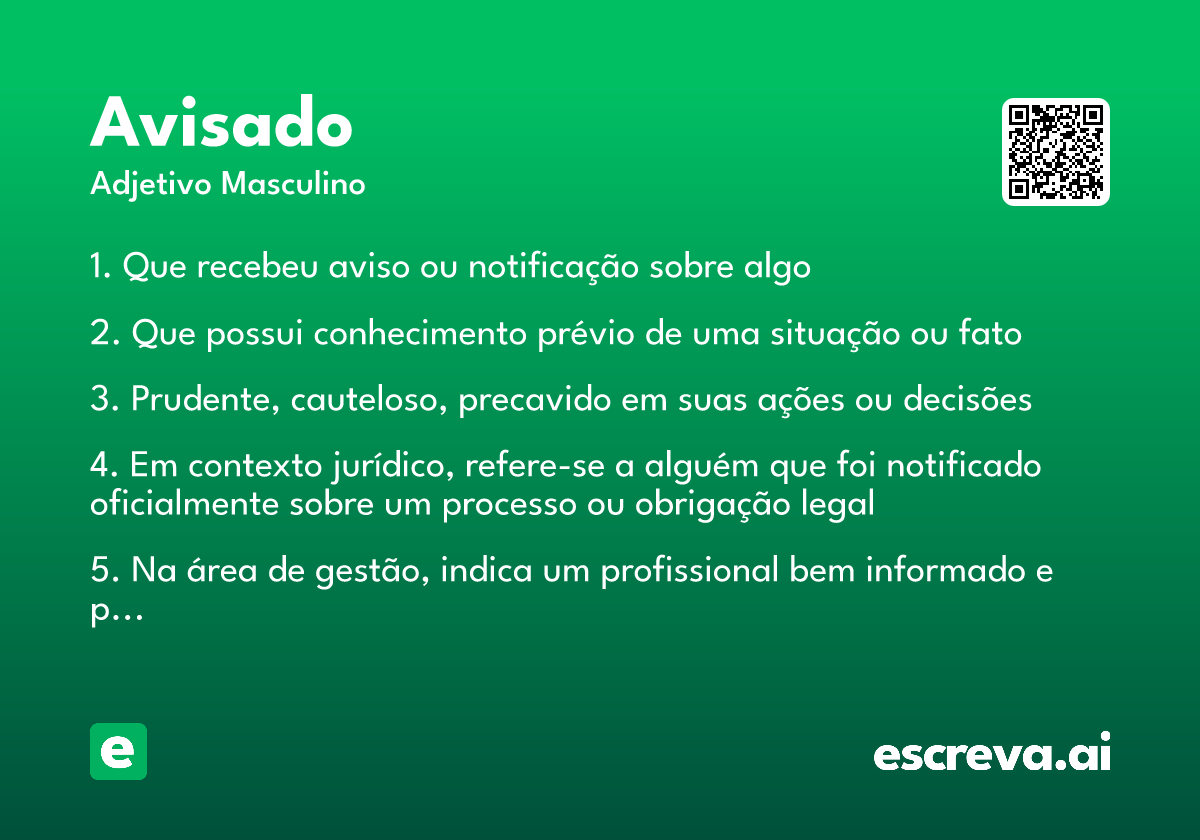 avisado