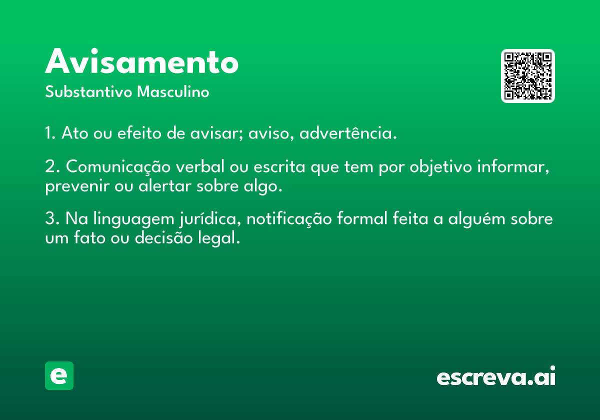 avisamento