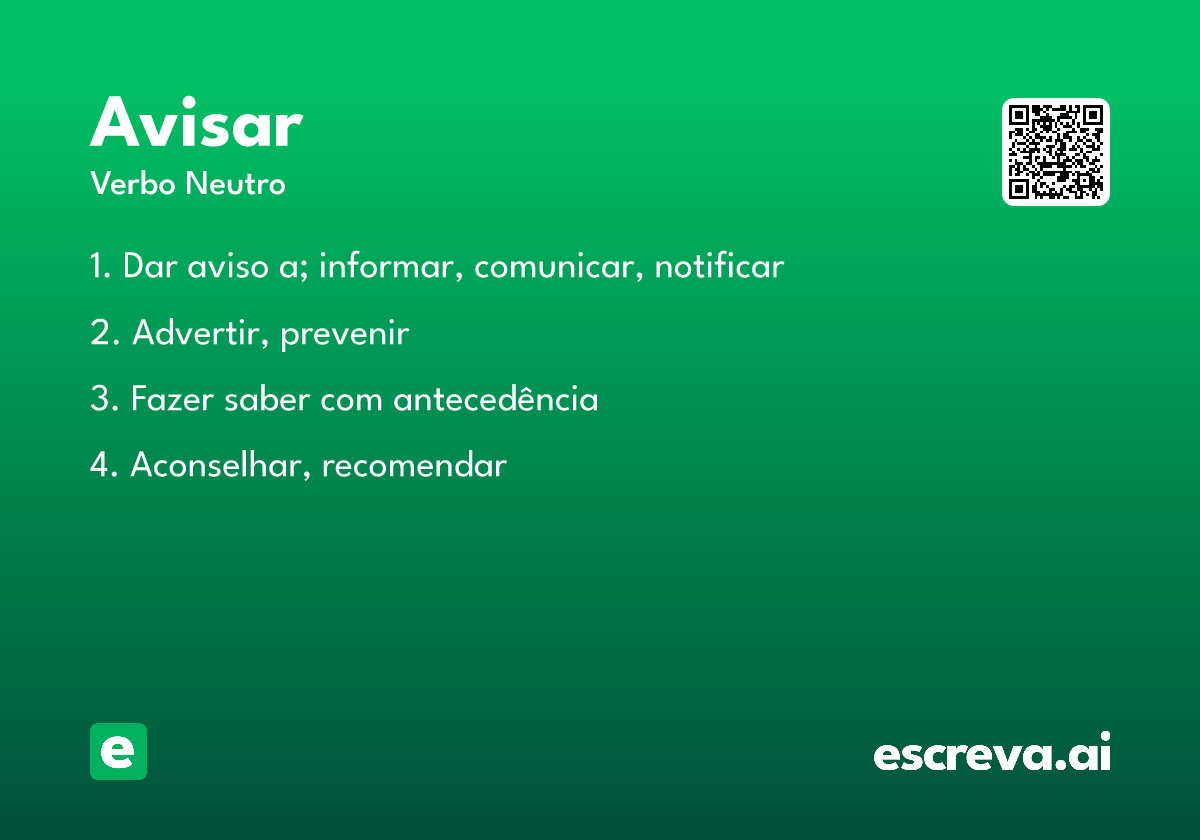 avisar