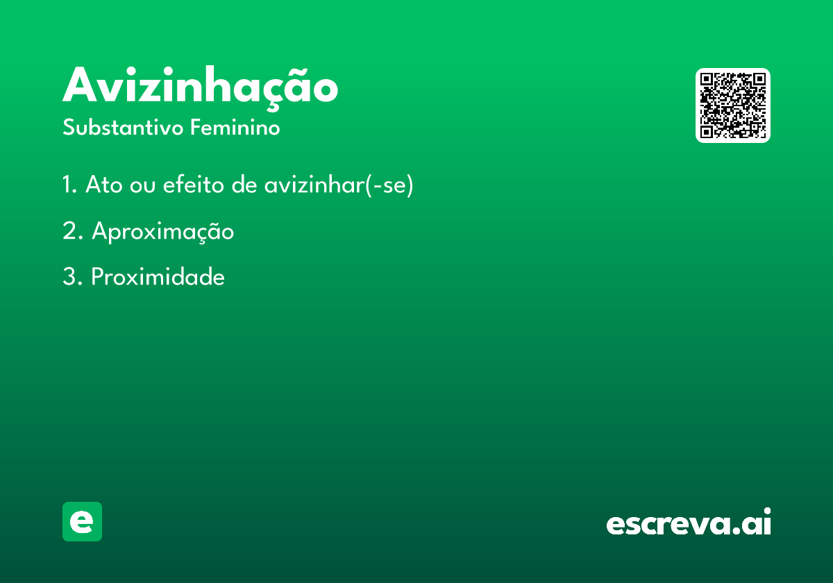 avizinhação