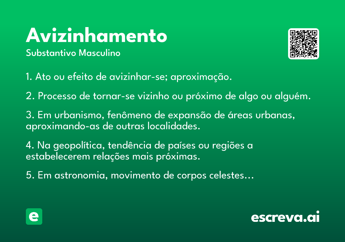 avizinhamento