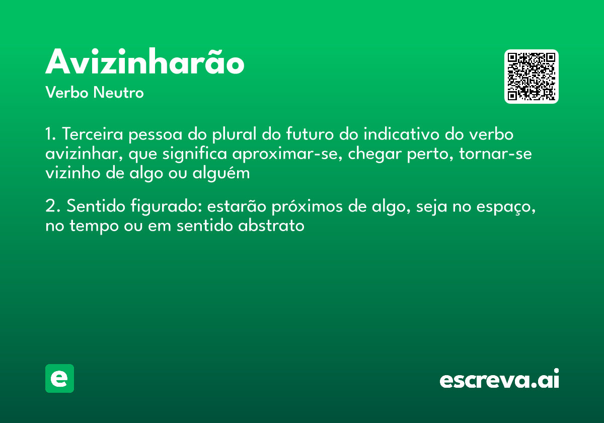 avizinharão