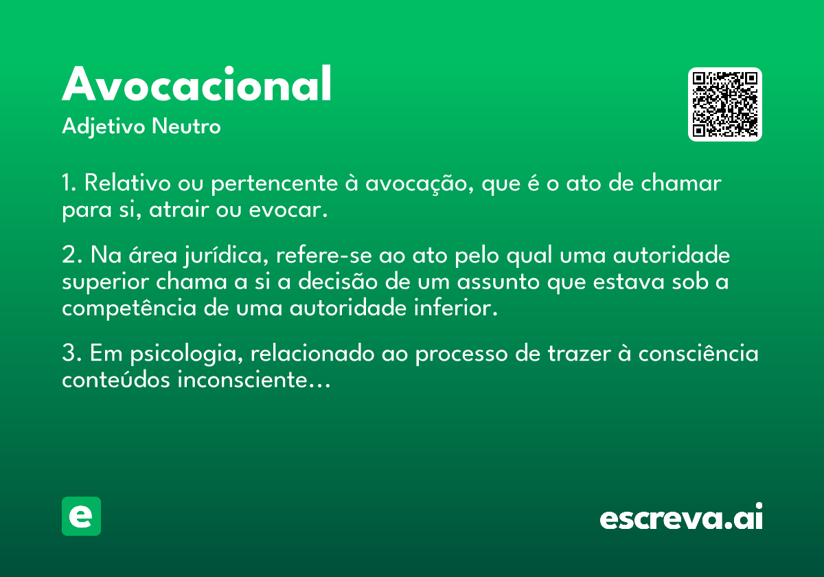 avocacional