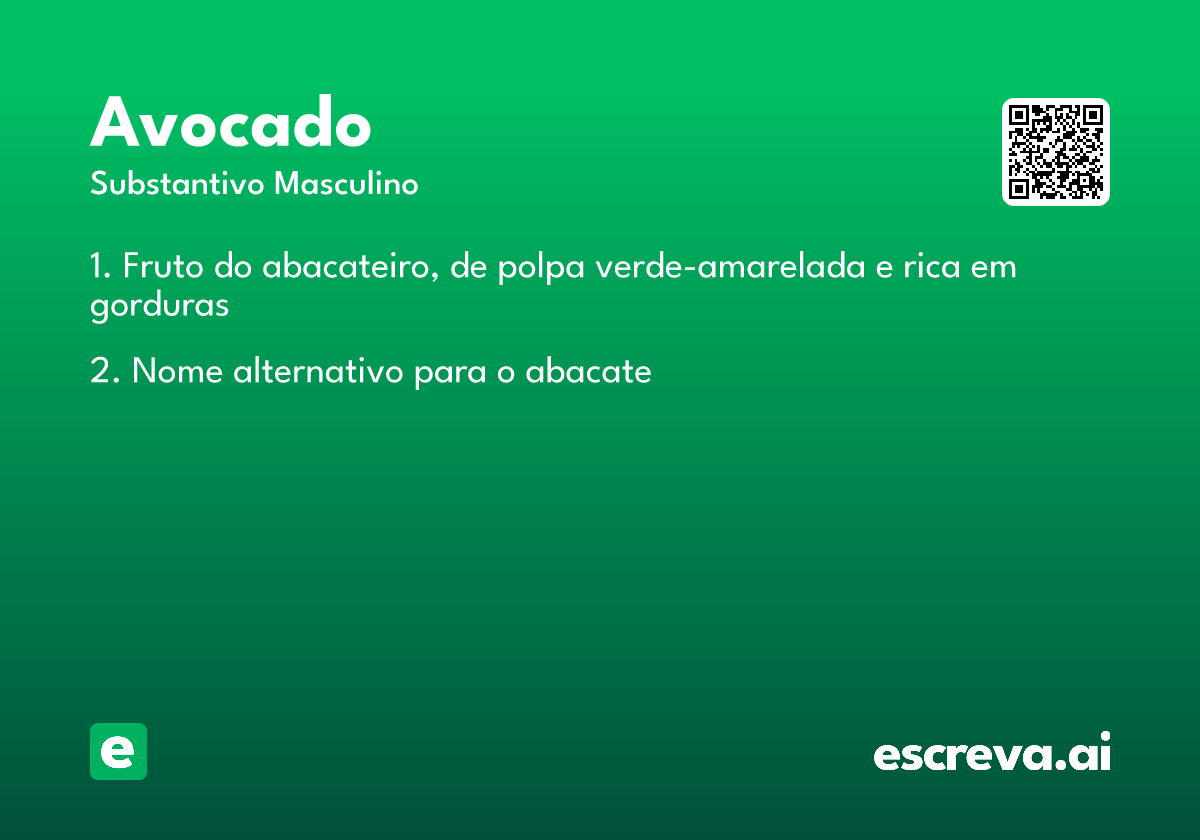 avocado